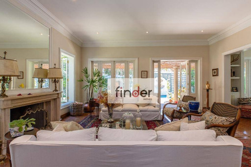 Imagem 6 de 30 de Casa Na Rua Doutor Queirós Guimarães, 216. 400 M², Amplo Jardim Gramado, Piscina, Área Gourmet, 4 Suítes E 4 Vagas. Jardim Guedala - Ca0980