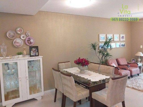Imagem 5 de 19 de Apartamento 02 Qtos (01 Suíte), Para Venda. Apenas 550 Mil Reais No Centro De Gaspar - Ap1177