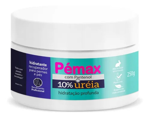 Pémax Uréiamax Hidratante 10% Uréia Cora Válvula 250ml