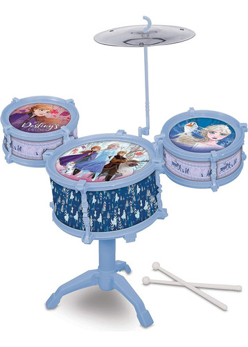 Batería Infantil Drum Set Paw Patrol/ Minnie/ Frozen/ Mickey Color Frozen