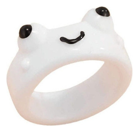 Set Candy Crystal Face Animal De Dibujos Anillos De Rana