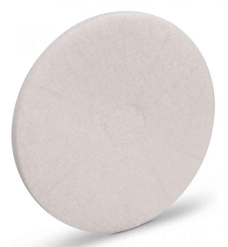 Disco Polidor Branco P/ Limpeza Piso P/ Enceradeiras 350mm