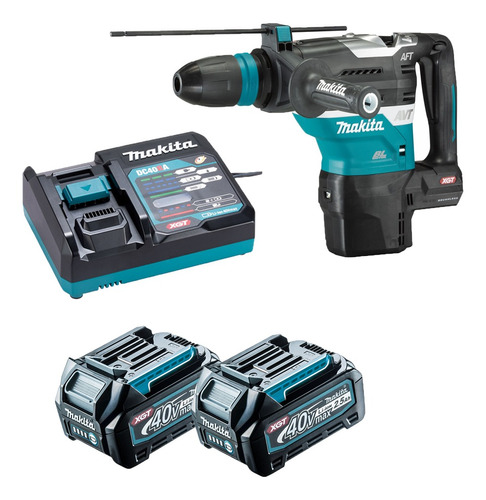 Martelete Combinado Xgt 40v Hr005 2x Bat 2.5ah Makita 220v