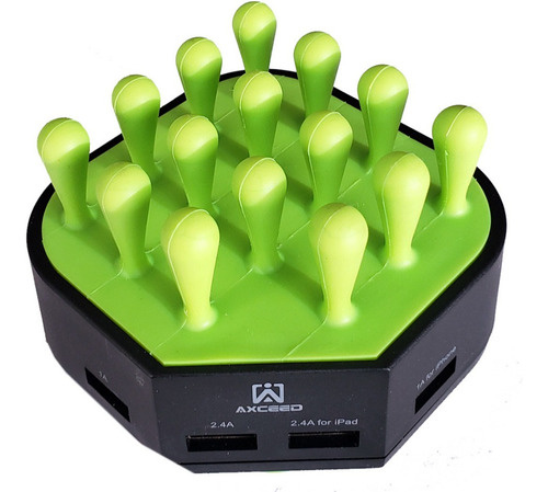 Estacion De Carga 4 Puertos Usb 2019 Tipo Grass Original Gadget Geek Samsung Apple Htc Huawei LG Sony Xiaomi Zte