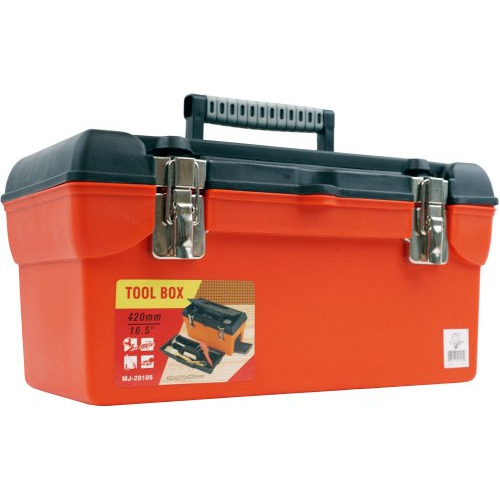 Stalwart 16 Utility Tool Box Con 7 Compartimentos Y Bandeja