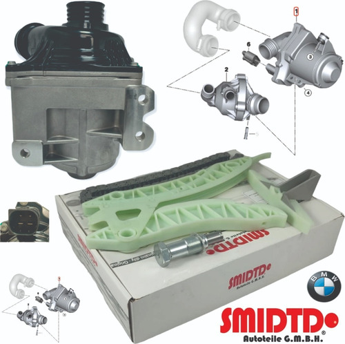Kit De Distribución Con Bomba De Agua Bmw 740 2.0l 08-12