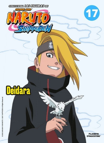 Figura Y Revista N° 17 Deidara De Naruto Planeta Deagostini