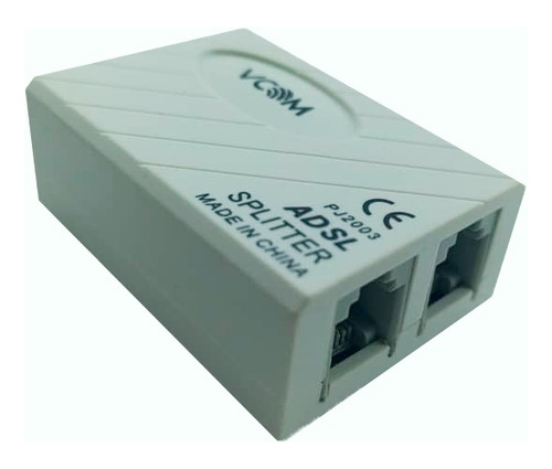 Adaptador De Cable De Internet Con Filtro Adsl Vcom Splitter