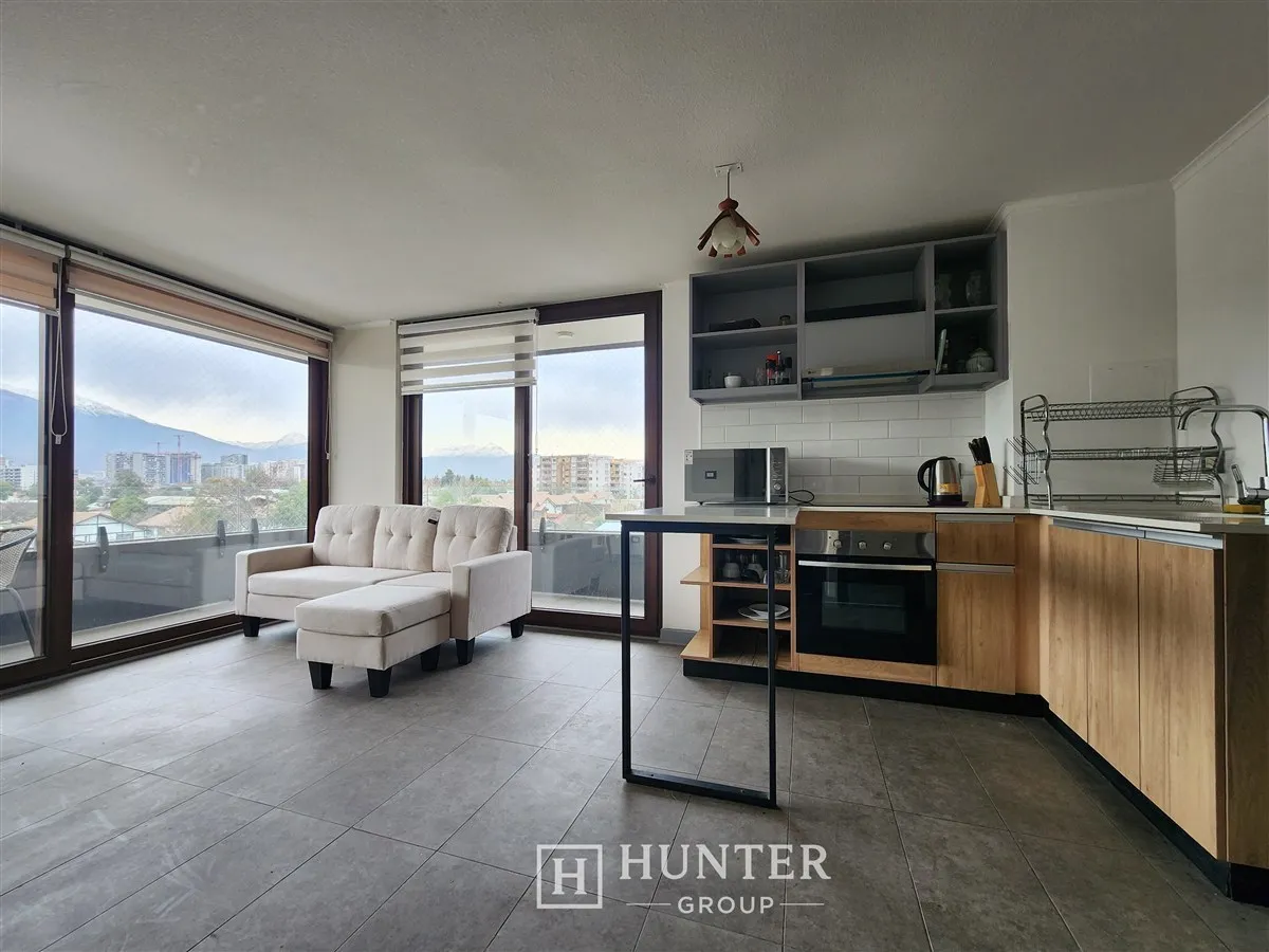 Imagen 1 de 19 de Dpto 2d-2b Con Terraza Panorámica Vista Cordillera Gimnasio