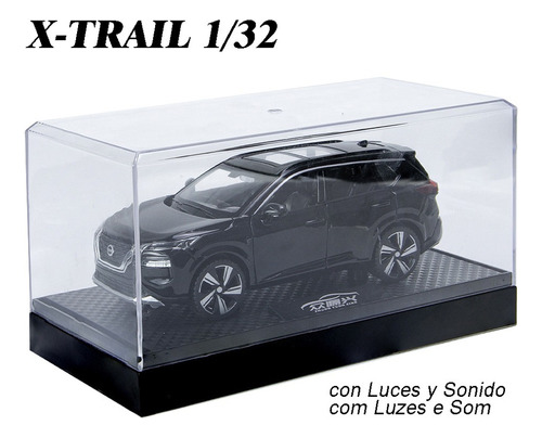 Nissan X-trail Miniatura Metal Coche Con Expositor Acrílico