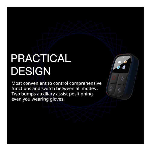 Control Remoto Bluetooth Para Gopro 12/11/10/9/8/max
