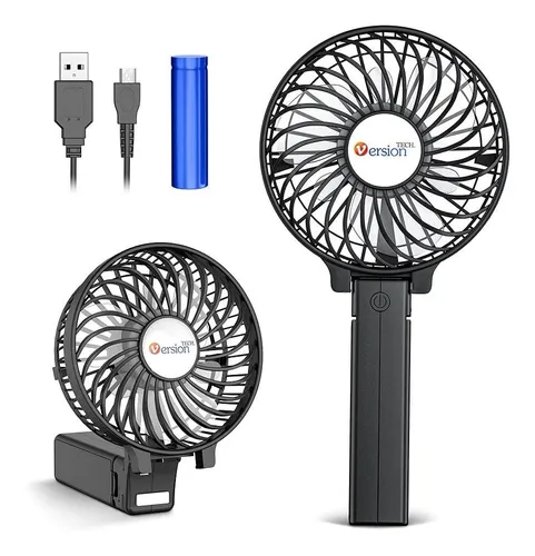Mini Ventilador Portátil Versiontech Recargable De Viaje 