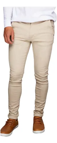 Pantalon Corte Chino Gabardina