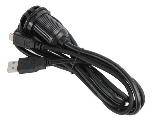 Cable Usb C 3.0 De Montaje Empotrado Tipo Vagón A Hembra, Re