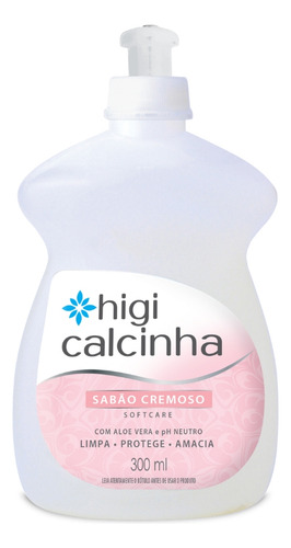 Sabão líquido Higi Mulher floral garrafa 300 ml