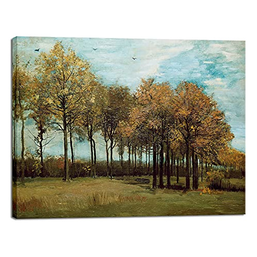 Paisaje De Otoño 1885 Impresiones Lienzo De Arte De Vi...