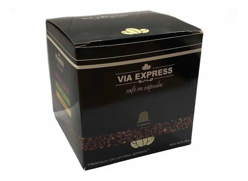 Cápsulas De Café Compatibles Con Máquinas Nespresso X10 Unid