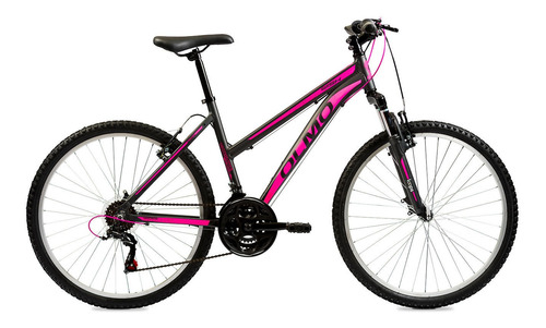 Bicicleta Mountain Bike Olmo Wish 265 Dama Rod.26 Color Negro/Fucsia Tamaño del cuadro 18