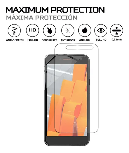 Protector De Pantalla Antishock Para Wileyfox Spark X