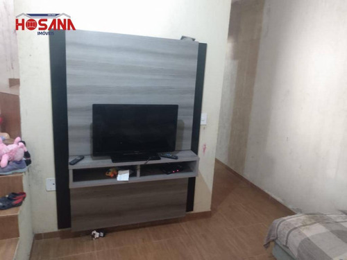 Imagem 22 de 29 de Casa Com 2 Dormitórios À Venda, 80 M² Por R$ 185.000,00 - Jardim Vassouras - Francisco Morato/sp - Ca0708