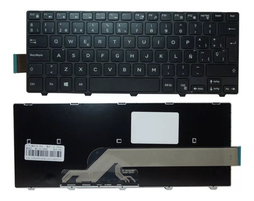 Imagen 1 de 1 de Teclado Dell Inspiron 14 3000 3421 3441 3442 3443 3451 3458
