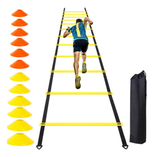 Escalera De Agilidad P/entrenamiento De Velocidad Deportiva