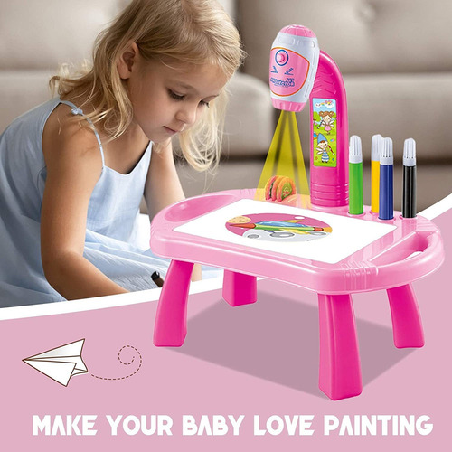 Juego De Pintura Para Proyector Para Niños Tablero De Dibujo