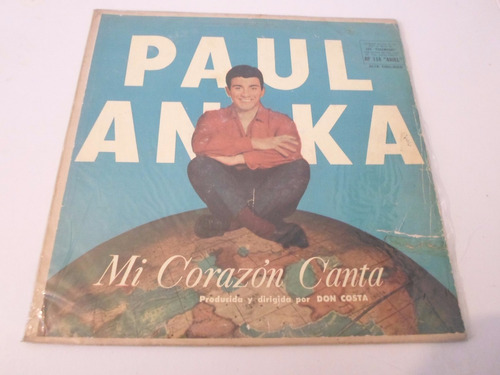 Paul Anka - Mi Corazon Canta - Vinilo Argentino (d)