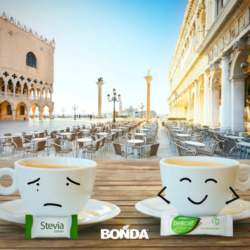 Stevia Para Café 500 Sobres De 1g Delicaf