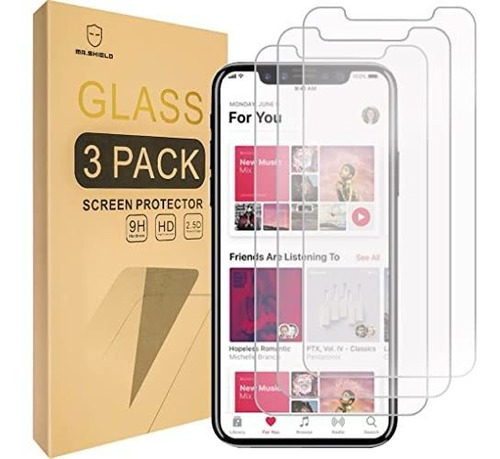 [3-pack] Diseñado Para iPhone XR/iPhone 11 [tempered P3xsq