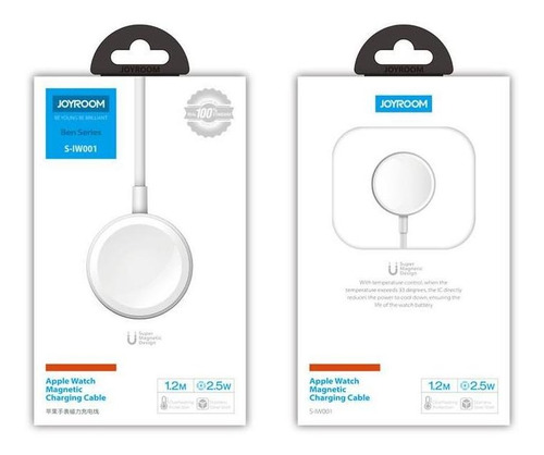 Cargador Magnetico Apple Watch Joyroom S-iw001s Cable 1,2m