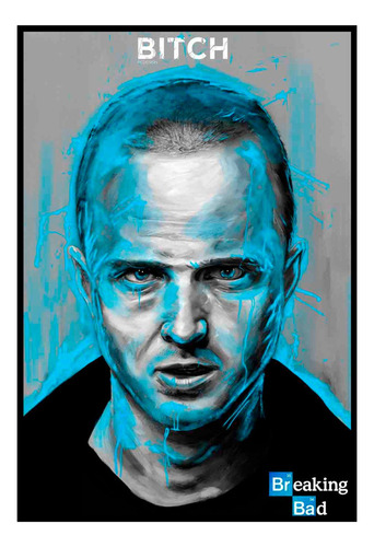 Cuadro Premium 33x48cm Jesse Pinkman Portada Breaking Bad