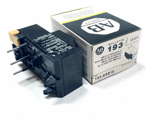 193-bsb16 Allen-bradley Bimetallic Overload Relay, Serie Cce