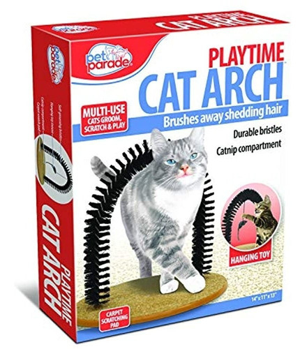 Pet Parade Playtime Cat Arch Ayuda A Prevenir Bolas De Pelo