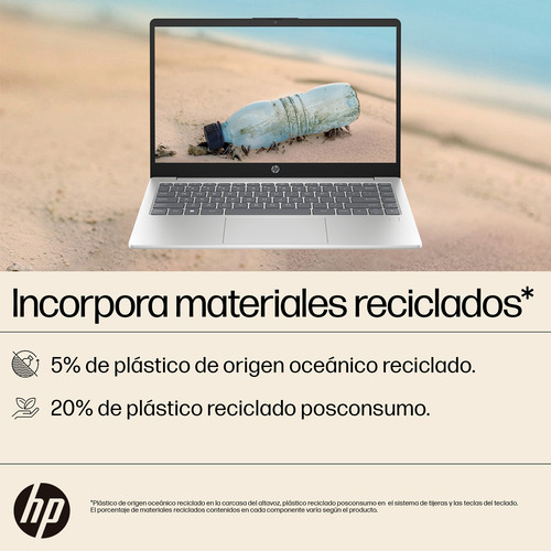 Laptop Hp 14-ep1000la Intel Core Ultra 5 16gb Ram 512gb Ssd Natural Silver