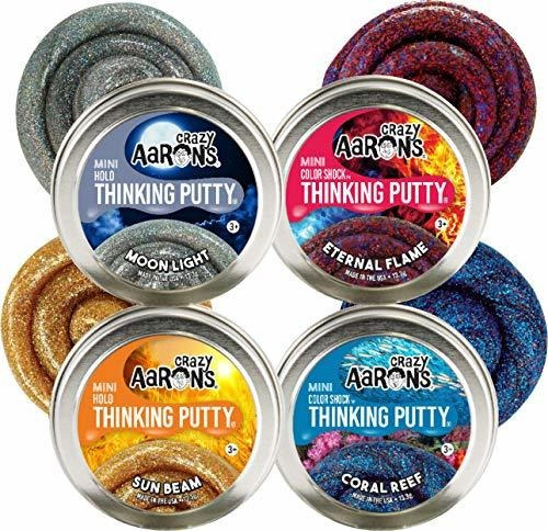 Crazy Aarons Putty Color Shock Holo Mini Latas De 47 Oz Cada