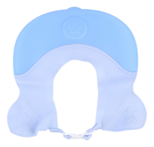 Gorros De Ducha Impermeables Elásticos Azules Para Bebés