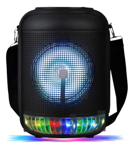 Parlante Karaoke Bluetooth Rocket Plus + Micrófono 8