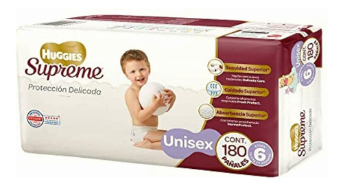 Huggies Supreme Pañal Desechable Para Bebé, Etapa 6