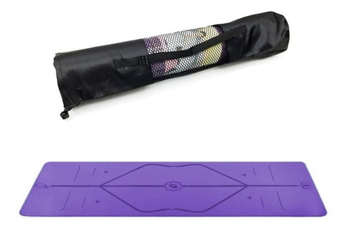 Mat De Yoga  Ecológico Superior  Morado