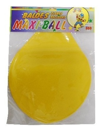 Bexigão Pic Pic Max Ball 350 Amarelo