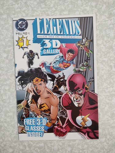 Legends Of The Universe 3d Gallery Ed. Dc Comics Hq (Usado)