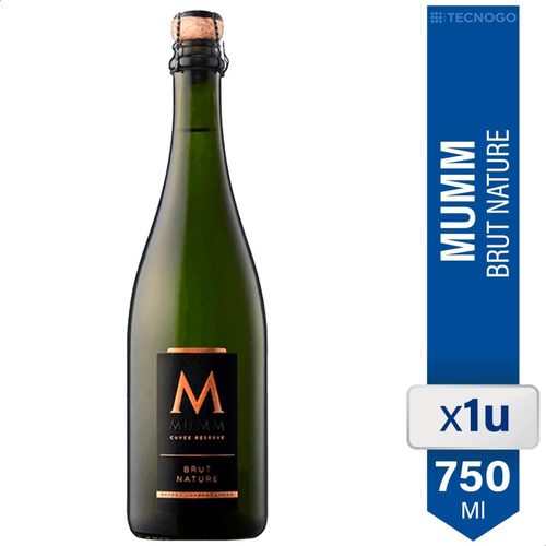 Champagne Mumm Cuvee Reserve Brut Nature 750ml 01almacen