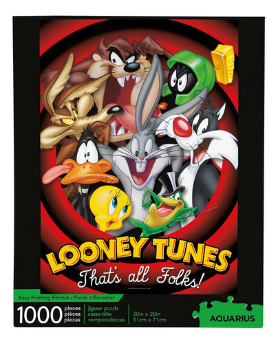 Aquarius Looney Tunes Puzzle (rompecabezas De 1000 Piezas) -