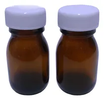Comprar Frasco Jarabe De Vidrio Ambar De 30 Ml. Paq. De 100 Pzas.
