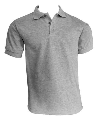 Camiseta Tipo Polo Hombre Caballero Urbana Unicolor