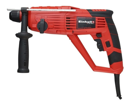 Martillo electroneumático Einhell Classic TC-RH 800 E rojo y negro, frecuencia de 60 Hz con potencia de 800 W y de potencia