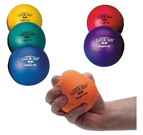 Spl Mundial Gator Skin Super 90 Balls. 3.5  Pu Coated Foam B