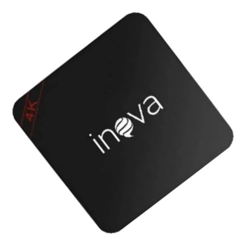 Inova TV Box 4K DIG-7021 padrão 4K 8GB preto com memória RAM de 2GB