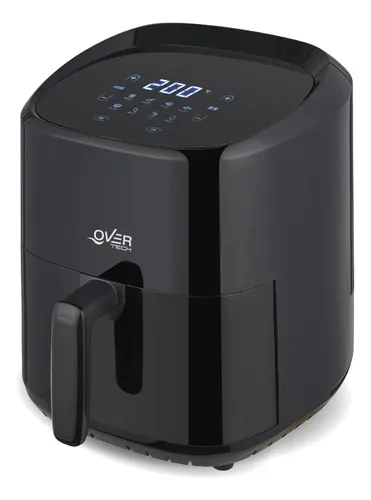 comprar Freidora Overtech Electrica Sin Aceite De Aire 1450w 3.5 Litros Air Fryer Ov-104.5 8 Programas Antiadherente